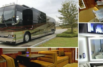 celebrity tour bus