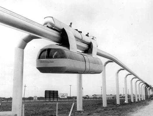 Houston's retro-futuristic Trailblazer in 1956.