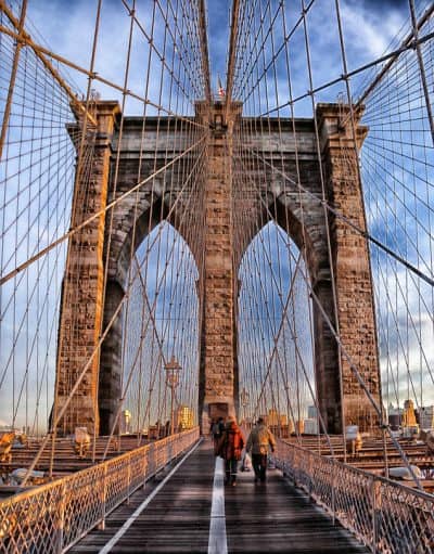 The Brooklyn Bridge