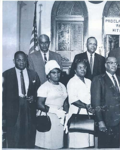 Members of the Baton Rouge boycott, 1953.