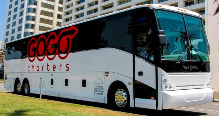 GOGO Charters bus