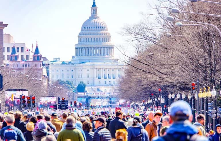 March for Our Lives in Washington, D.C., 2018.