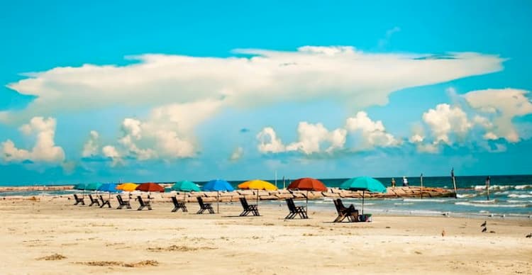 Galveston beach chairs