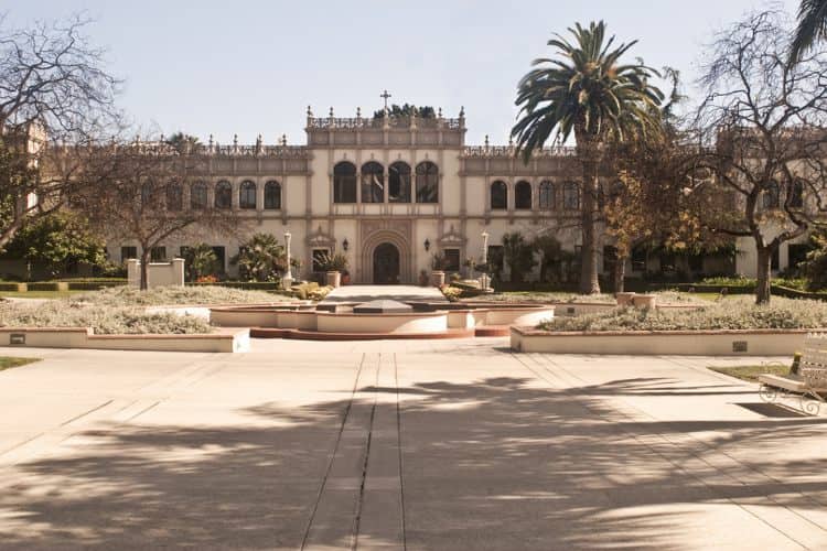 University of San Diego buildings on campus