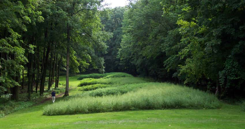 Marching Bear Mounds at Effigy Mounds National Monument