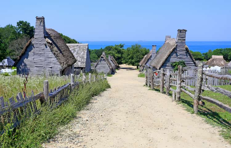 Plimoth Plantation buildings