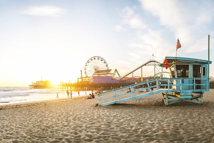 Beach in Malibu