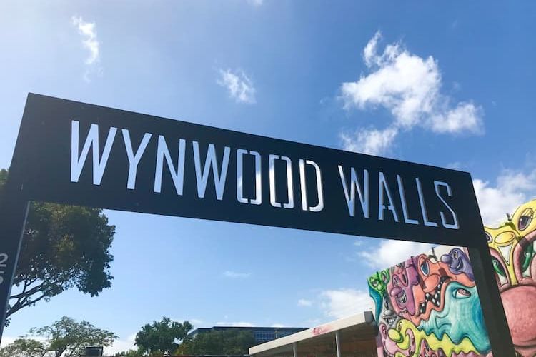 Sign leading into Wynwood Walls