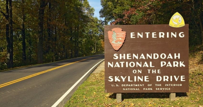 Shenandoah National Park Skyline Drive