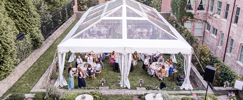 Woodrow Wilson House outdoor event space