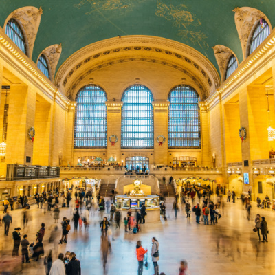 the beautiful and expansive interior of grand central terminal
