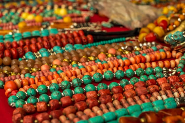 green-and-orange-beaded-craft-jewelry