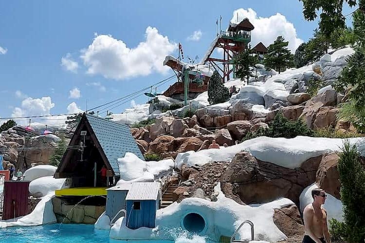 Slides at Blizzard Beach