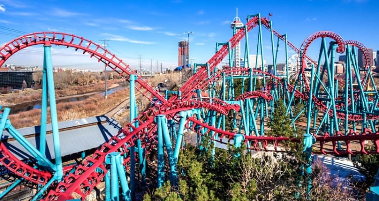 elitch gardens theme park in denver