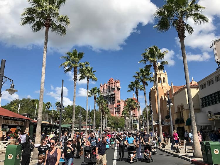 Sunset Boulevard in Hollywood Studios