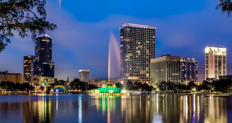 Lake Eola in Orlando