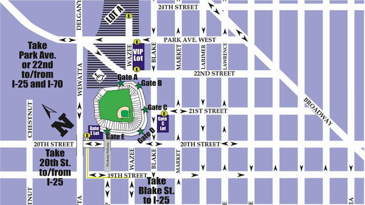 Parking Near Coors Field