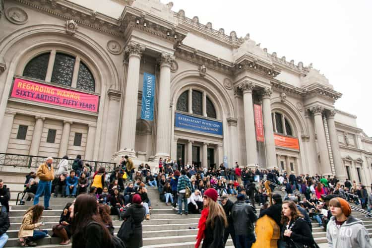 Entrance of the Met