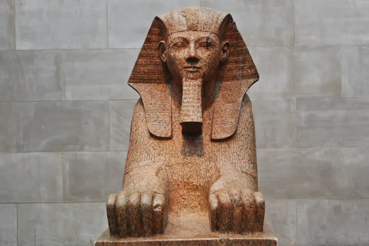 Sphinx at Met museum