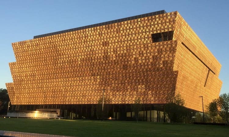 National Museum of African American History and Culture in Washington DC