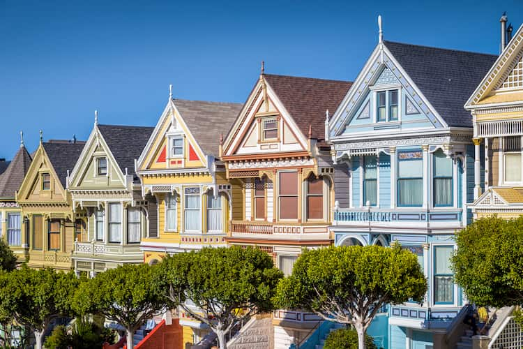 Painted Ladies in San Francisco