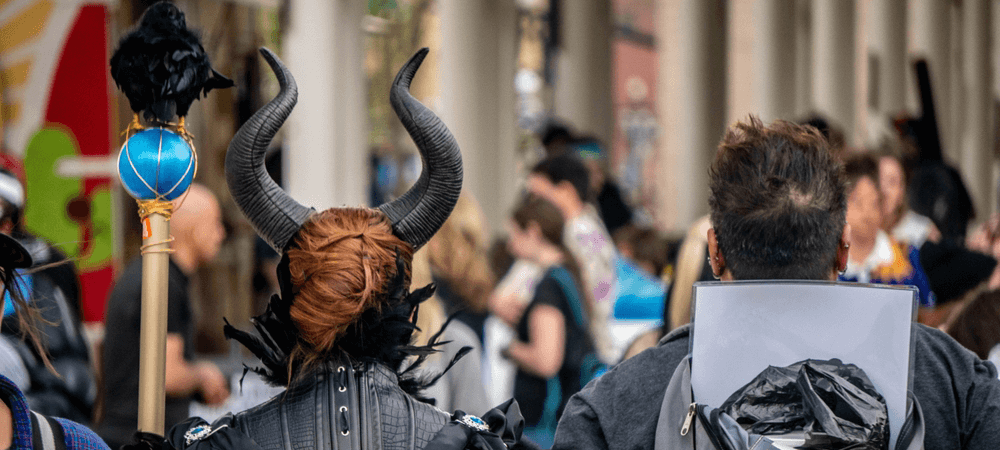 a comic convention